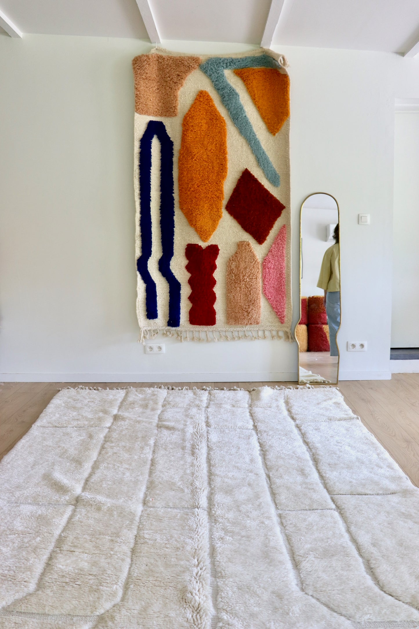 Mrirt Moroccan Rug (1232) 306x199cm - Light