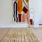 Beni Ouarain Marokkaans kleurrijk tapijt (1212) 255x155cm - Afternoon in the Garden