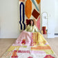 Beni Ouarain Moroccan Colorful Rug (1213) 272x160cm - Flamenco