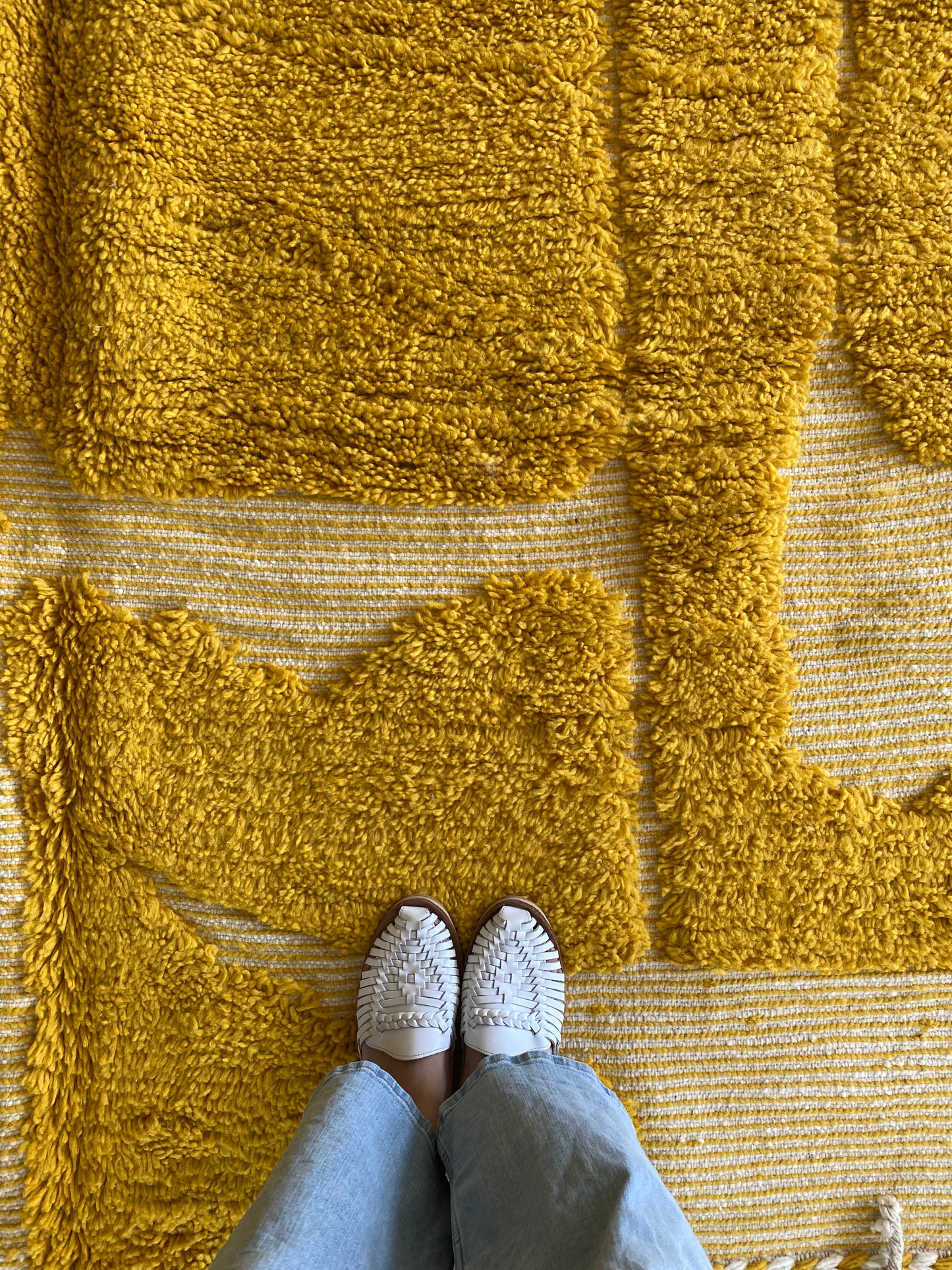 Beni Ouarain Moroccan Colorful Rug (1224) 301x202cm - Rainbow & Sunshine
