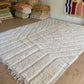 Tapis marocain Mrirt (1310) 410x310cm - Milk Foam