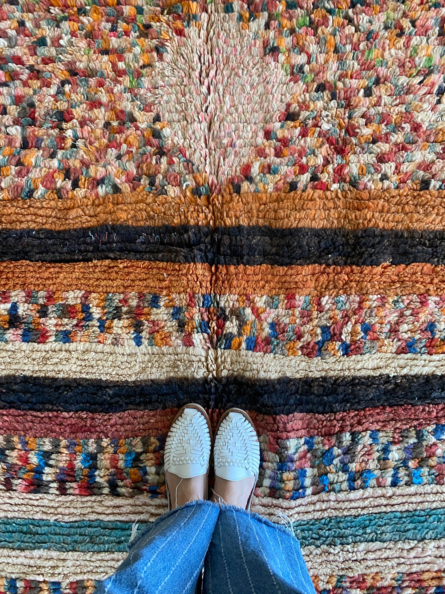 Boujaad Moroccan Colorful Rug (1264) 266x160 - Edmund