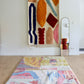Beni Ouarain Moroccan Colorful Rug (1214) 257x150cm - Summer Feeling