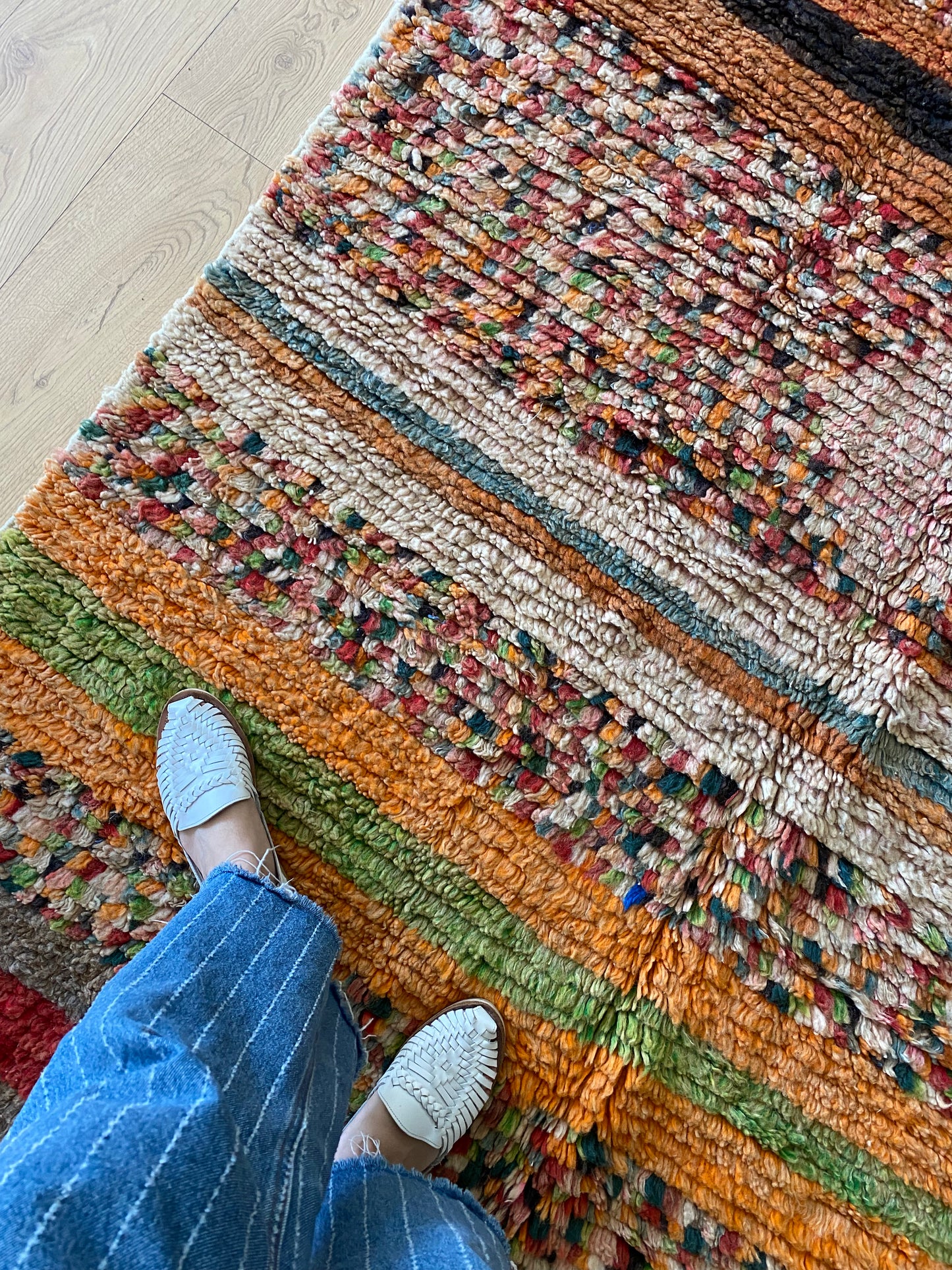 Boujaad Moroccan Colorful Rug (1264) 266x160 - Edmund