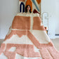 Beni Ouarain Marokkaans kleurrijk tapijt (1228) 298x209cm - The Giants Path
