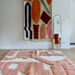 Beni Ouarain Marokkaans kleurrijk tapijt (1228) 298x209cm - The Giants Path