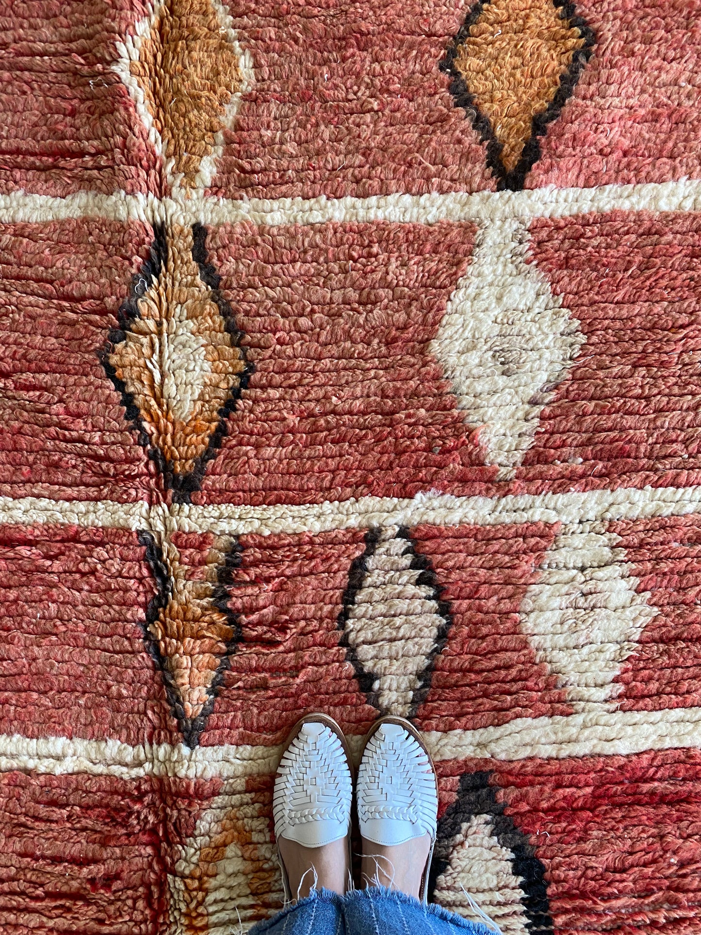 Tapis Boujaad coloré (1266) 249x149 - Terra