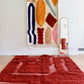 Beni Ouarain Moroccan Colorful Rug (1231) 294x205cm - Mars