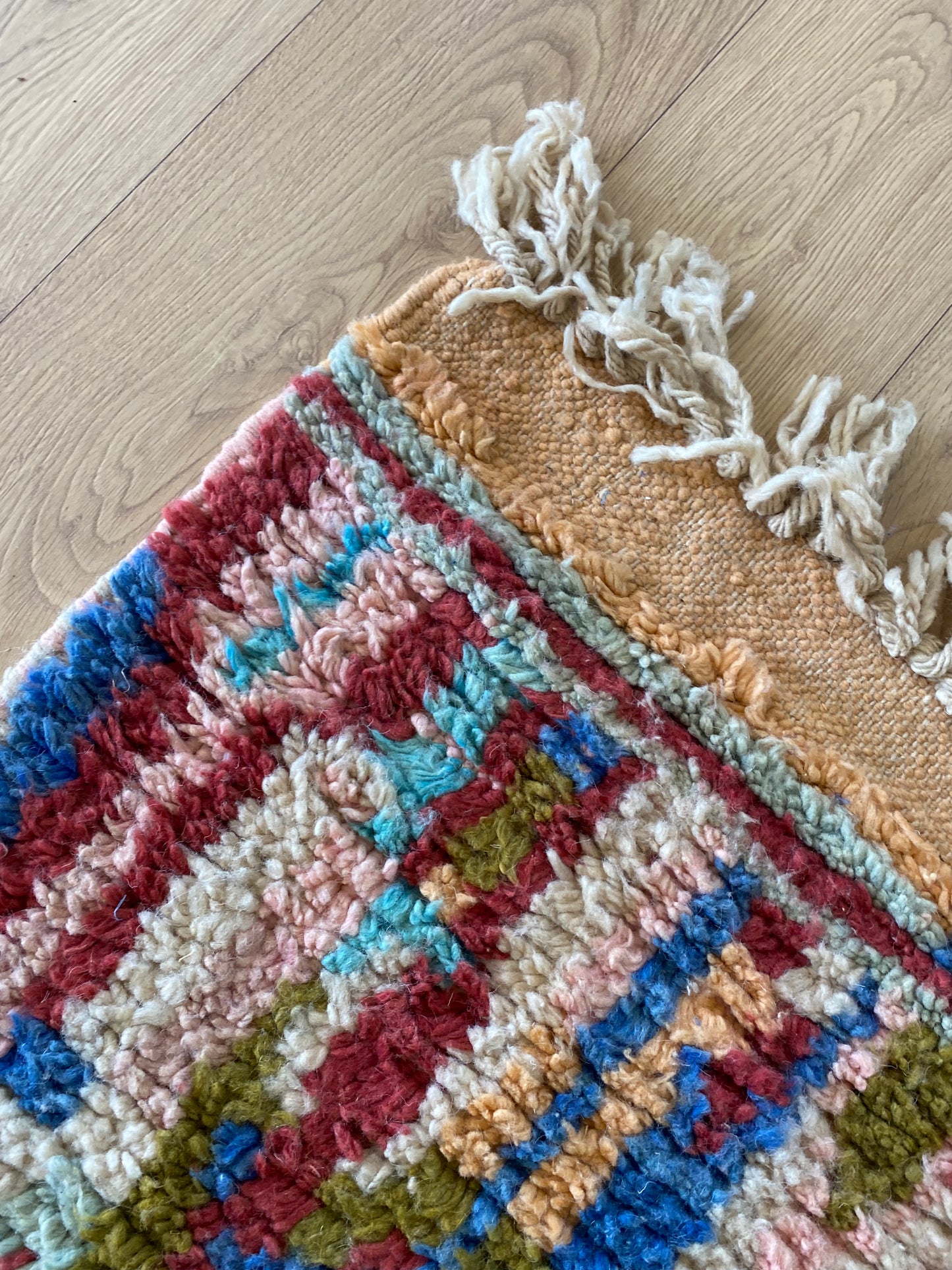 Boujaad Moroccan Colorful Rug (1273) 299x197 - Go with the Flow