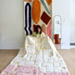Beni Ouarain Moroccan Colorful Rug (1216) 247x156cm - Bubblegum