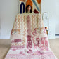 Beni Ouarain Moroccan Colorful Rug (1217) 242x153cm - Sugar