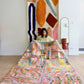 Beni Ouarain Moroccan Colorful Rug (1219) 253x168cm - Fairy Fields