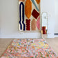 Beni Ouarain Moroccan Colorful Rug (1219) 253x168cm - Fairy Fields