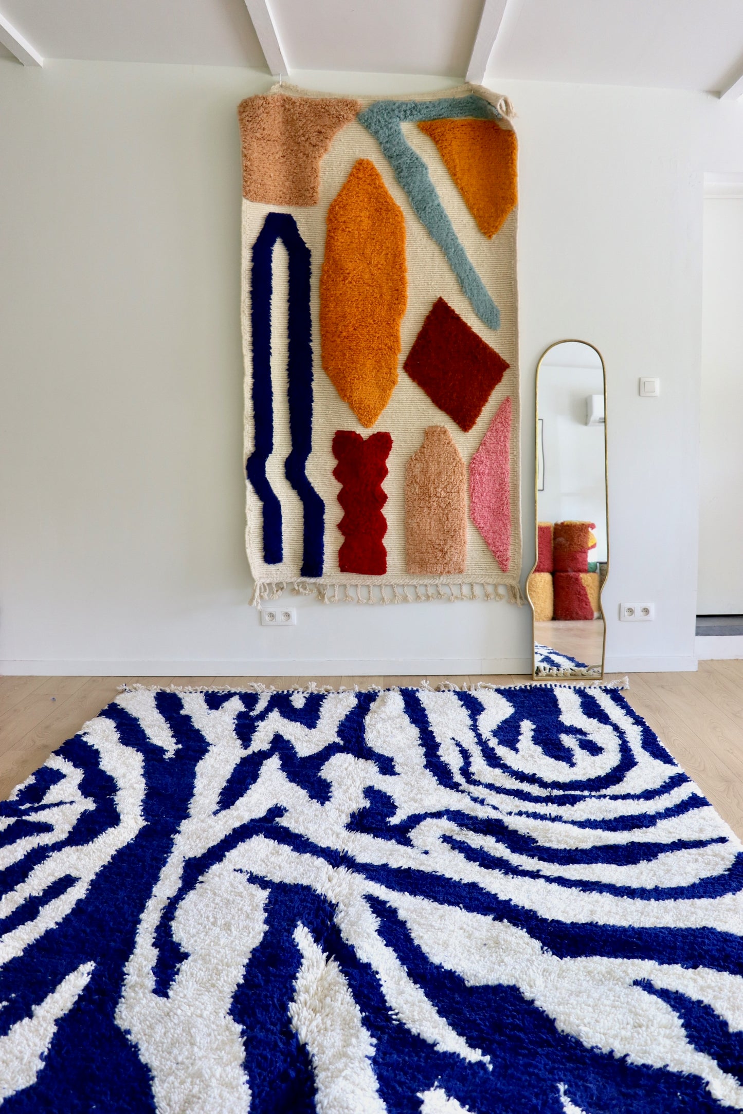 Tree of Colors Design Berber Rug (1230) 293x210cm - Whirl