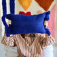 Moroccan Wool Cushions with tassels - Blue/Pink/Orange/Butter Yellow/Terracotta