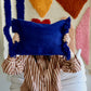 Moroccan Wool Cushions with tassels - Blue/Pink/Orange/Butter Yellow/Terracotta