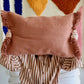 Moroccan Wool Cushions with tassels - Blue/Pink/Orange/Butter Yellow/Terracotta