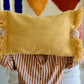 Moroccan Wool Cushions with tassels - Blue/Pink/Orange/Butter Yellow/Terracotta