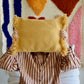 Moroccan Wool Cushions with tassels - Blue/Pink/Orange/Butter Yellow/Terracotta