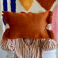 Moroccan Wool Cushions with tassels - Blue/Pink/Orange/Butter Yellow/Terracotta