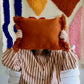Moroccan Wool Cushions with tassels - Blue/Pink/Orange/Butter Yellow/Terracotta