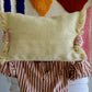 Moroccan Wool Cushions with tassels - Blue/Pink/Orange/Butter Yellow/Terracotta