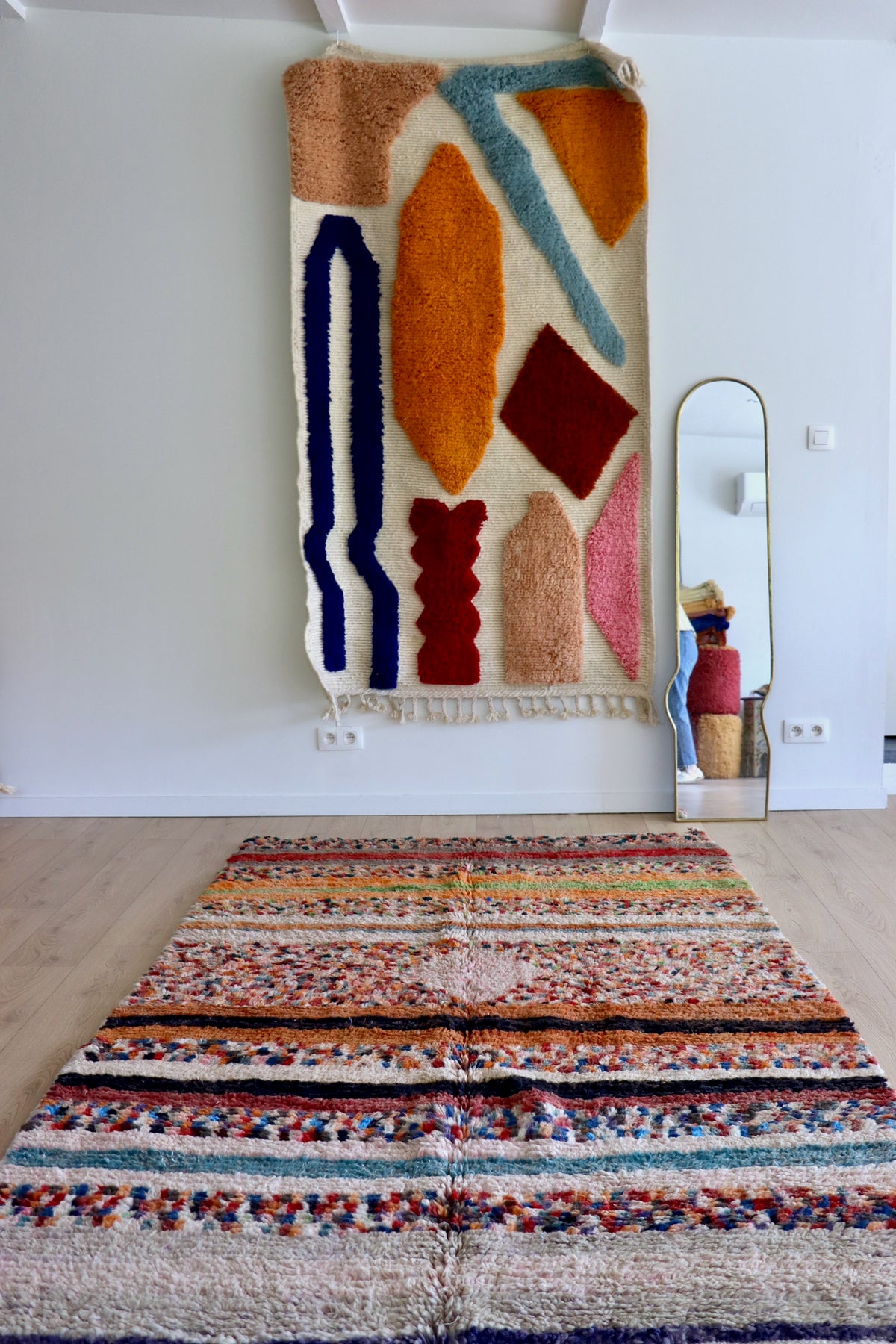 Boujaad Moroccan Colorful Rug (1264) 266x160 - Edmund