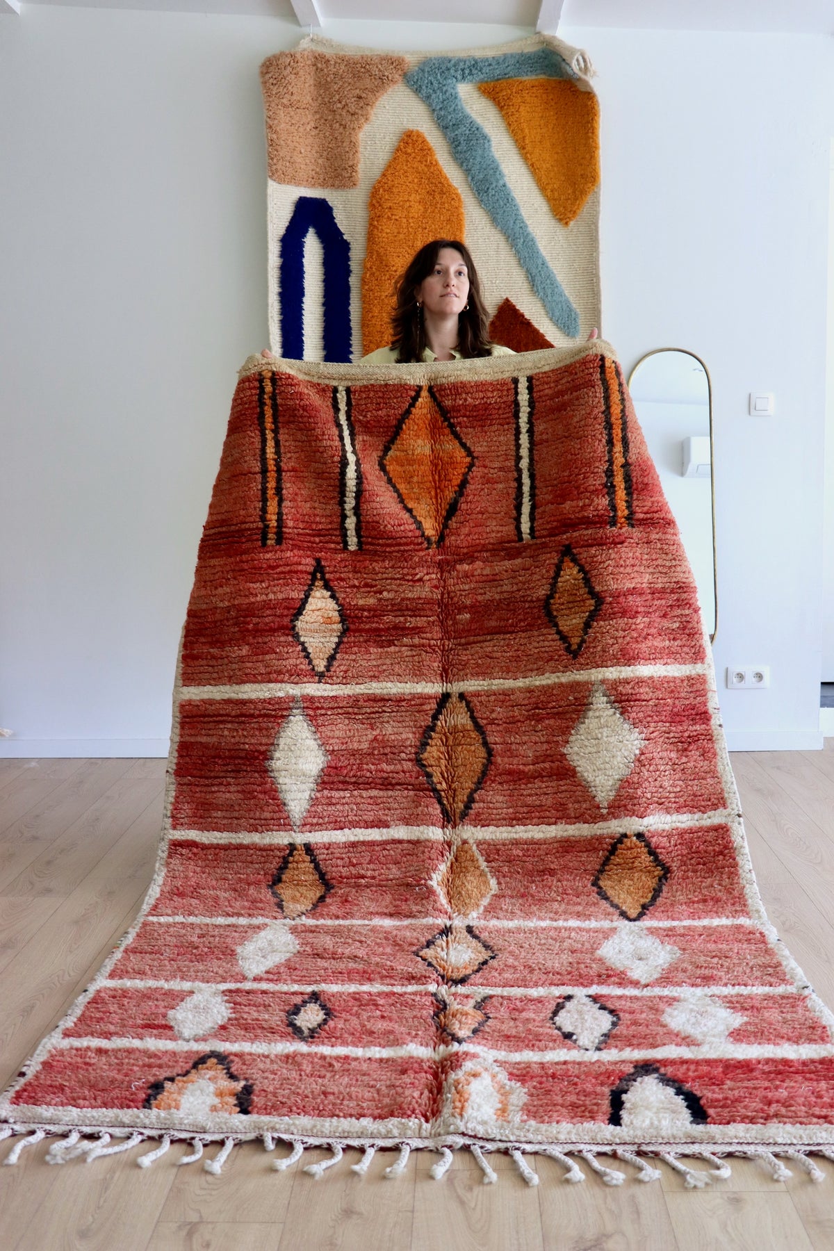 Tapis Boujaad coloré (1266) 249x149 - Terra