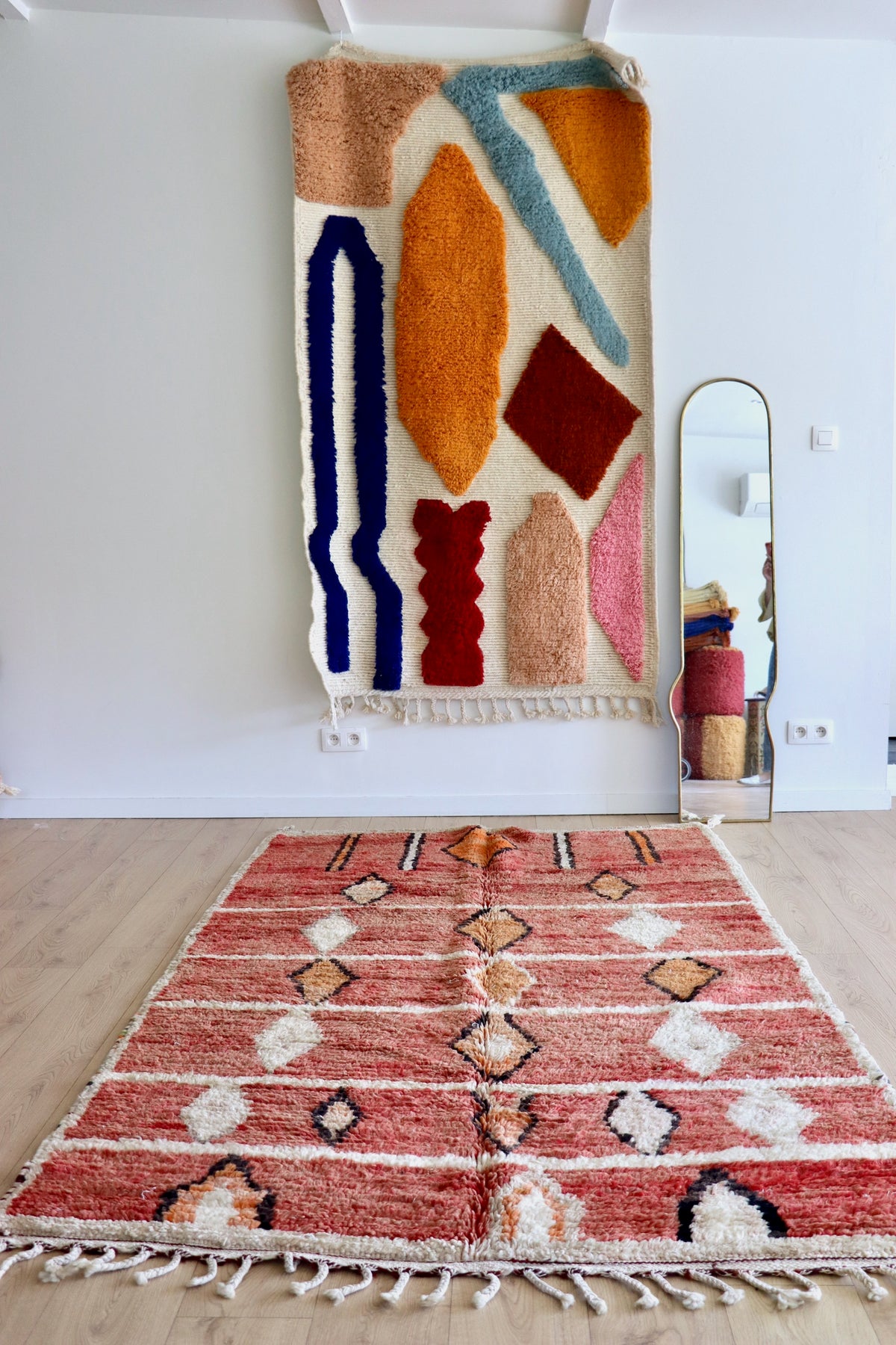 Tapis Boujaad coloré (1266) 249x149 - Terra