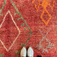 Boujaad Moroccan Colorful Rug (1208) 255x170 - Red Earth