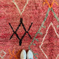 Boujaad Moroccan Colorful Rug (1208) 255x170 - Red Earth