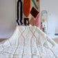 Tapis Beni Ouarain blanc (1306) 342x246cm - Number 2