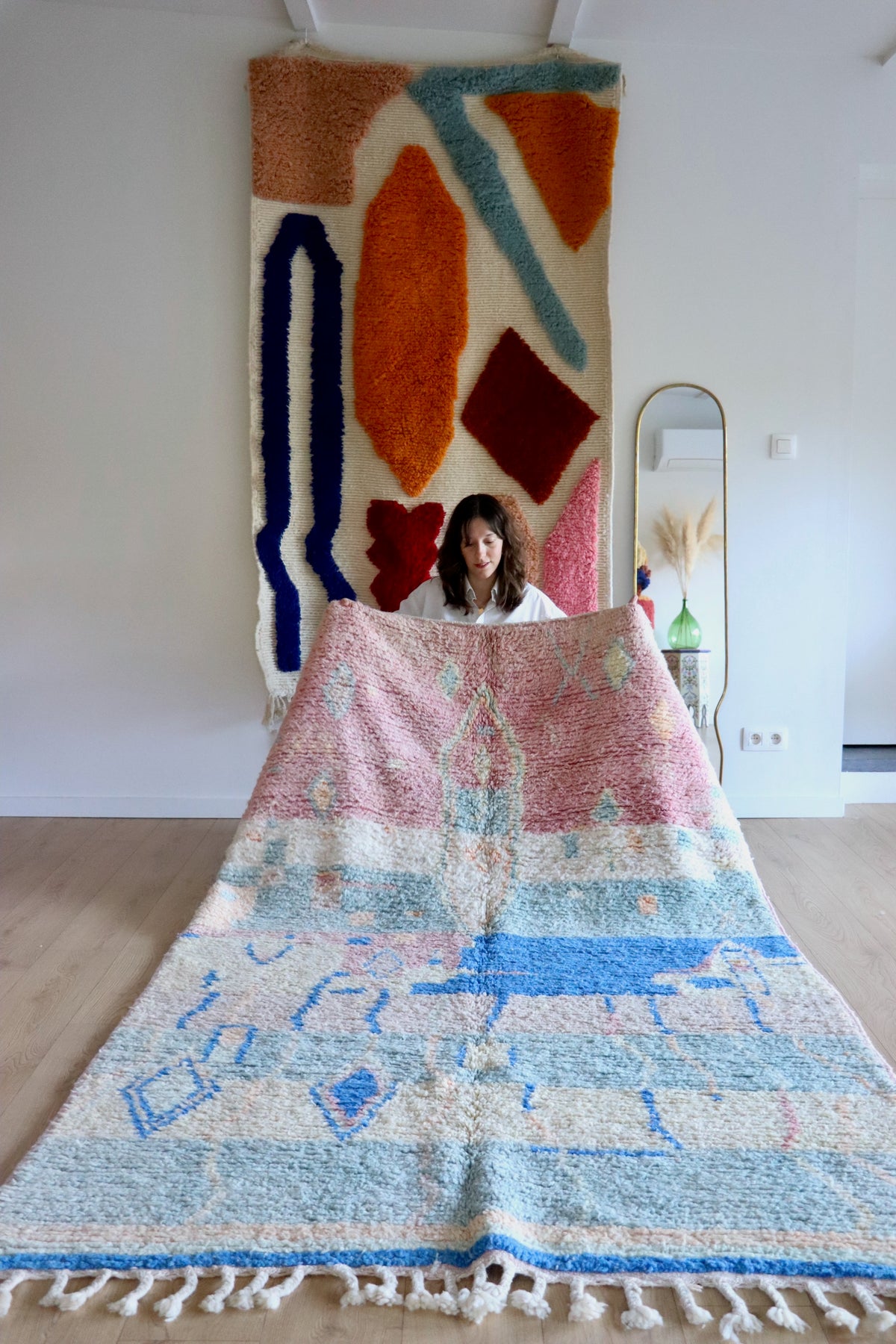 Tapis Boujaad coloré (1272) 256x153 - Theo