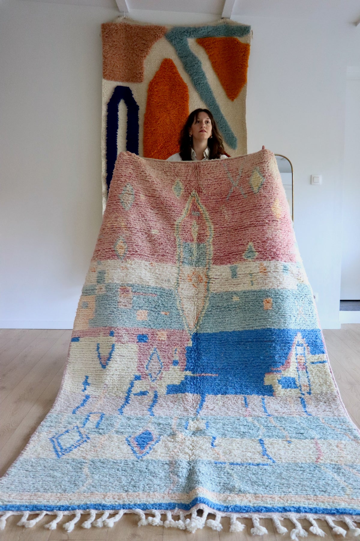 Tapis Boujaad coloré (1272) 256x153 - Theo