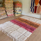 Beni Ouarain Moroccan Colorful Rug (1239) 290x205cm - Evening on the Beach