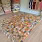 Beni Ouarain Moroccan Colorful Rug (1238) 280x210cm - Afternoon on the Terrasse