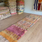 Beni Ouarain Moroccan Colorful Rug (1220) 364x120cm - My Old Heart
