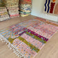 Beni Ouarain Moroccan Colorful Rug (1237) 307x197cm - Nap in the garden