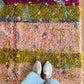 Beni Ouarain Moroccan Colorful Rug (1237) 307x197cm - Nap in the garden