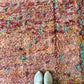 Beni Ouarain Moroccan Colorful Rug (1237) 307x197cm - Nap in the garden