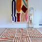 Beni Ouarain Marokkaans kleurrijk tapijt (1284) 295x205cm - Cubes