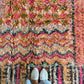Tapis Beni Ouarain coloré (1289) 307x190cm - Flower Fields Pink