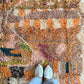 Beni Ouarain Moroccan Colorful Rug (1235) 304x213cm - Chartreuse