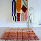 Tapis Beni Ouarain coloré (1259) 246x158cm - Sunset in the Desert