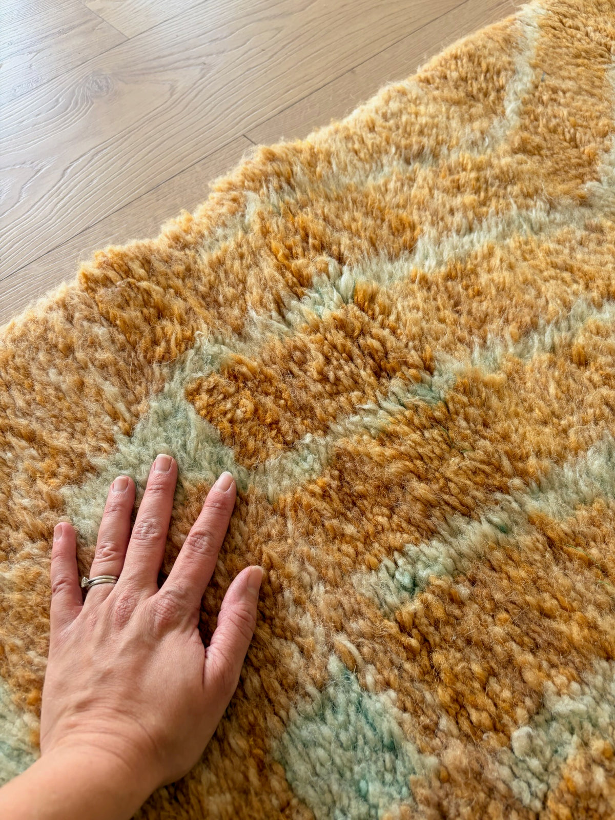 Beni Ouarain Moroccan Colorful Rug (1291) 284x210cm - The Ever King