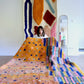 Beni Ouarain Moroccan Colorful Rug (1295) 294x213cm - Fireworks
