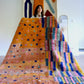 Beni Ouarain Moroccan Colorful Rug (1295) 294x213cm - Fireworks