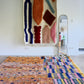 Beni Ouarain Moroccan Colorful Rug (1295) 294x213cm - Fireworks