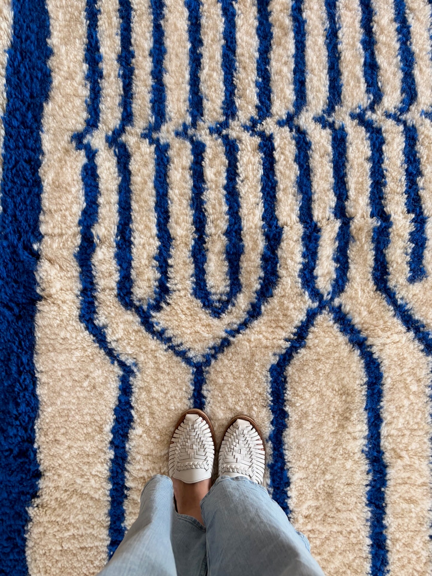 Tree of Colors Design Berber Rug (1222) 305x198cm - River