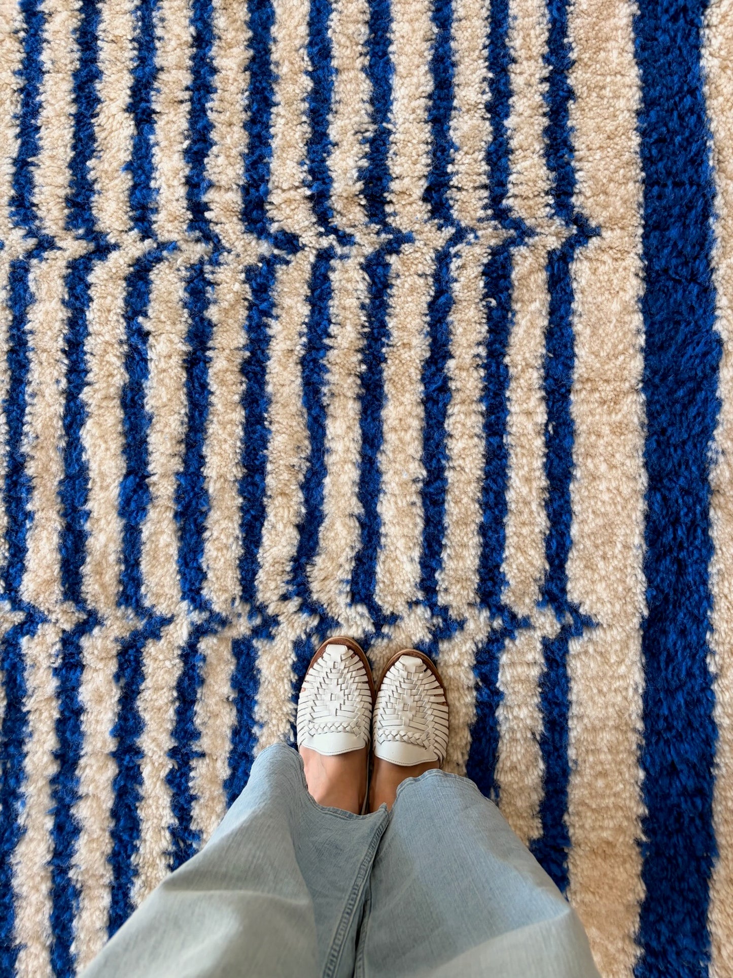 Tree of Colors Design Berber Rug (1222) 305x198cm - River